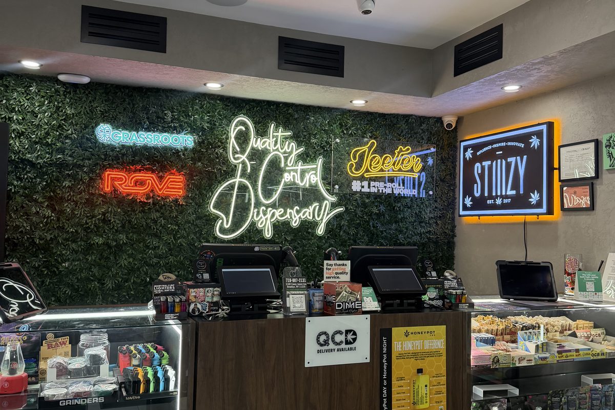 QCD dispensary counter