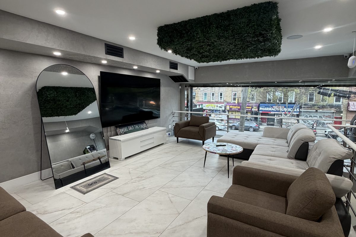 QCD lounge area